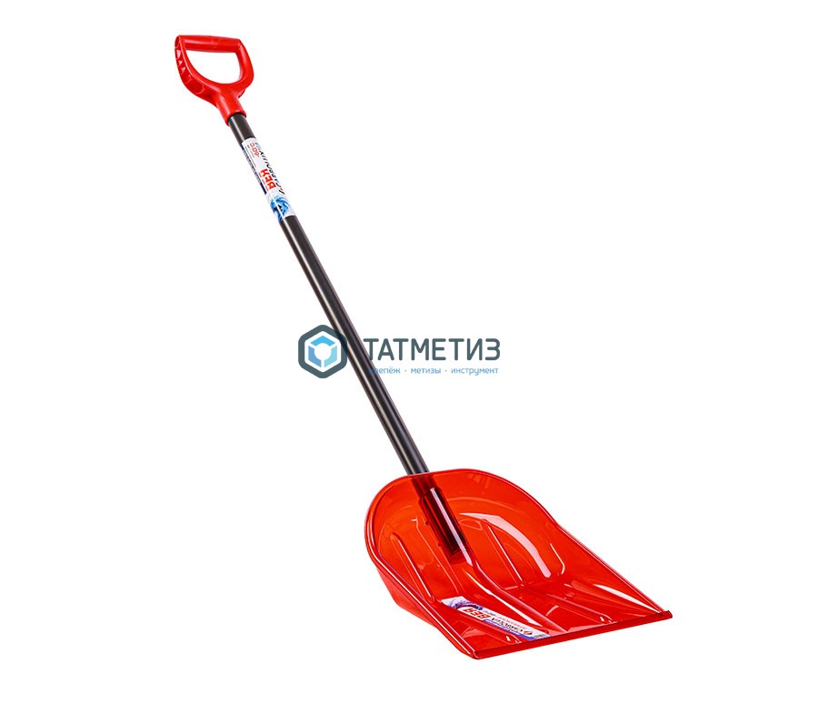 Лопата снеговая CARBOLUX ВЕЯ 340х380х1350мм, поликарбонат -  магазин крепежа «ТАТМЕТИЗ»