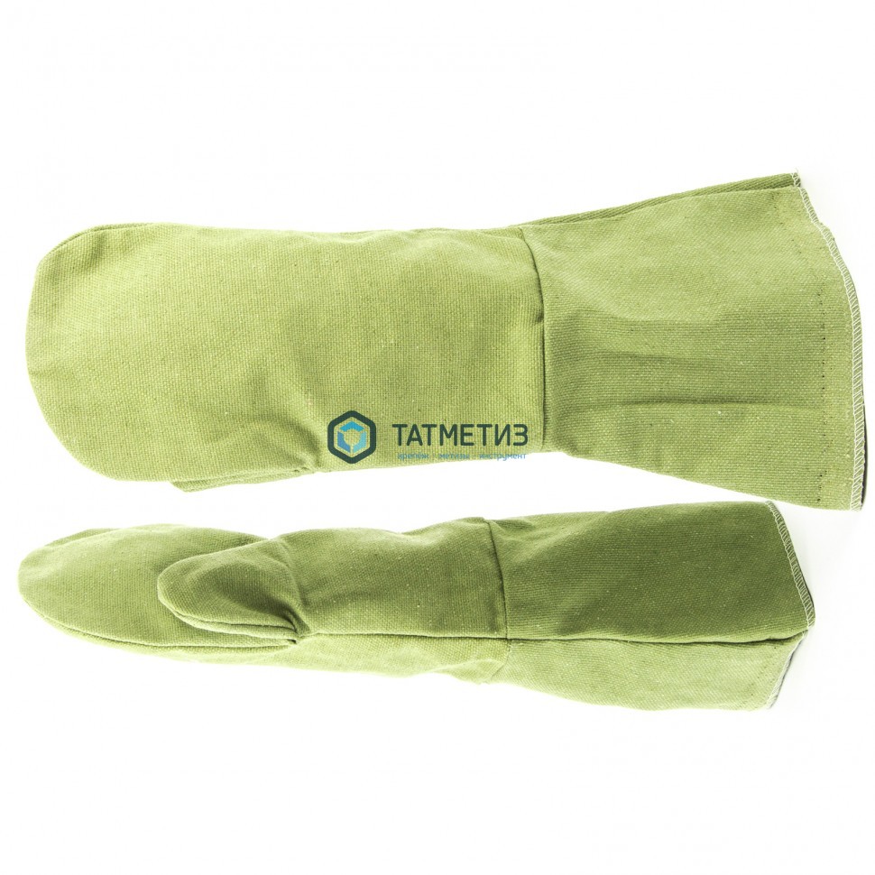 Краги сварщика брезентовые огнеупорные// Россия Краги сварщика брезентовые огнеупорные// Россия