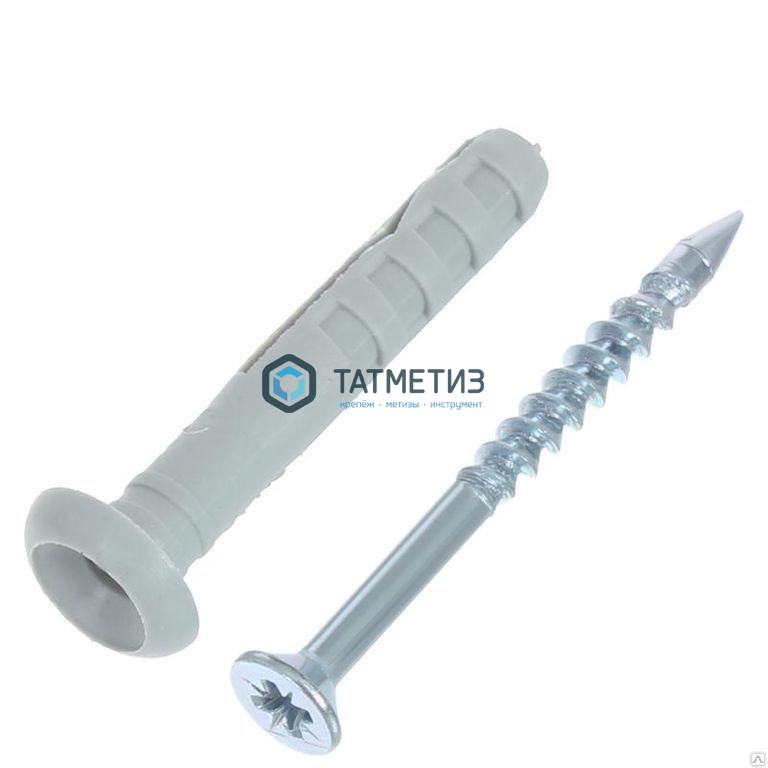 Дюбель-гвоздь  6х60 гриб (250 шт/уп) МС -  магазин «ТАТМЕТИЗ»