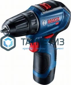Дрель-шуруповерт аккумуляторная Bosch GSR 12V-30 2x2,0 Ач, чемодан Дрель-шуруповерт аккумуляторная Bosch GSR 12V-30 2x2,0 Ач, чемодан