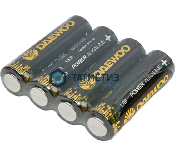 Батарейка алкалиновая тип AA / LR6 1.5В POWER Pack-24 (уп.24шт) DAEWOO Батарейка алкалиновая тип AA / LR6 1.5В POWER Pack-24 (уп.24шт) DAEWOO