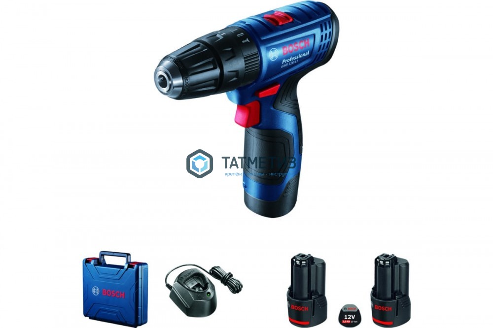 Дрель-шуруповерт аккумуляторная Bosch GSB 180-LI 2x2,0 Ач Дрель-шуруповерт аккумуляторная Bosch GSB 180-LI 2x2,0 Ач