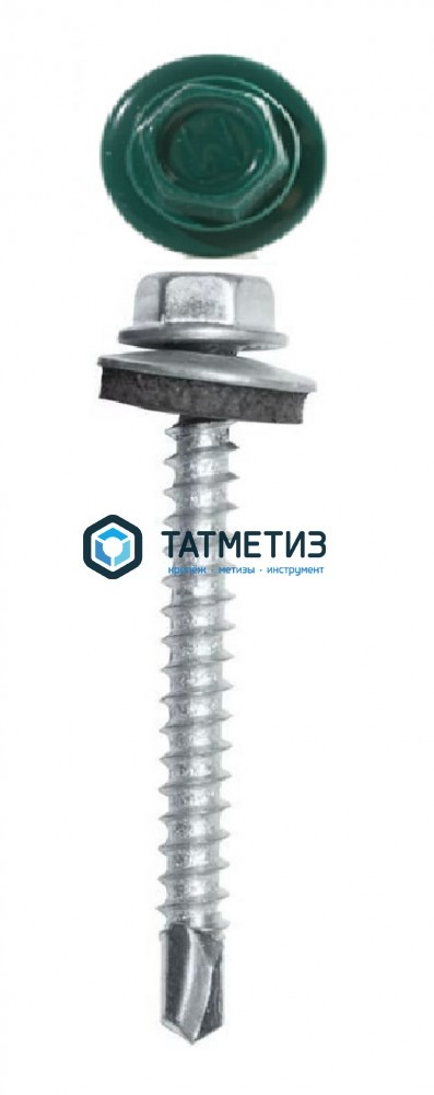 Саморез окраш.кров. 4,8х50 (51) /6026/ (150 шт/уп) ТК Саморез окраш.кров. 4,8х50 (51) /6026/ (150 шт/уп) ТК