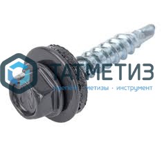 Саморез окраш.кров. 4,8х29 /7024/ (300 шт/уп) KENNER (Тайвань) -  магазин «ТАТМЕТИЗ»