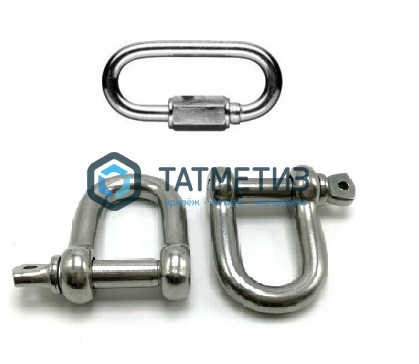 Скоба такелажная прямая 14 (20 шт/уп) NW | «ТАТМЕТИЗ» Скоба такелажная прямая 14 (20 шт/уп) NW - магазин крепежа «ТАТМЕТИЗ»