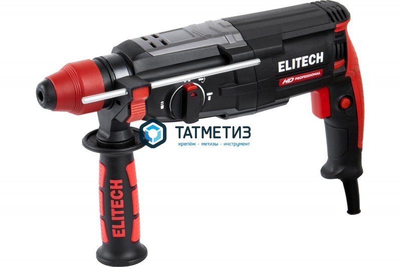 Перфоратор ELITECH RH0928RE (SDS+,AVC, 850Вт,3реж,3.2 Дж,0-5150уд/м,адаптер,кейс) Перфоратор ELITECH RH0928RE (SDS+,AVC, 850Вт,3реж,3.2 Дж,0-5150уд/м,адаптер,кейс)