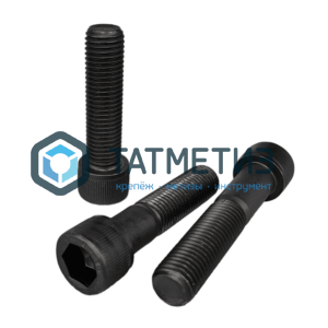 Винт DIN 912 М12 х 90 (12.9) с цилиндрической головкой и внутр.шестигранником П/Р | «ТАТМЕТИЗ» Винт DIN 912 М12 х 90 (12.9) с цилиндрической головкой и внутр.шестигранником П/Р - магазин крепежа «ТАТМЕТИЗ»