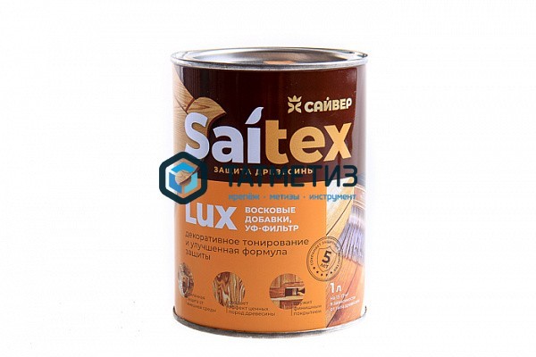 Деревозащитное средство Saitex LUX ДУБ 1 л./14 Деревозащитное средство Saitex LUX ДУБ 1 л./14