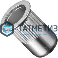 Заклепка-гайка с пот бортом и насечками А2 М 6 х 16 -  магазин крепежа «ТАТМЕТИЗ»