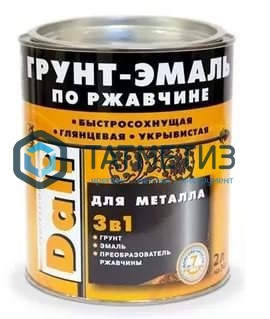 Грунт-эмаль по ржавчине 3 в 1 DALI СЛОНОВАЯ КОСТЬ RAL 1014 2 л./4 | «ТАТМЕТИЗ» Грунт-эмаль по ржавчине 3 в 1 DALI СЛОНОВАЯ КОСТЬ RAL 1014 2 л./4 - магазин крепежа «ТАТМЕТИЗ»