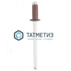 Заклепки ZK ал/ст 4,8x12 RAL 8017 ( 500 шт/уп) -  магазин крепежа «ТАТМЕТИЗ»