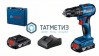 Дрель-шуруповерт аккумуляторная Bosch GSB 185-LI,2x2.0Aч,18V-20 -  магазин крепежа «ТАТМЕТИЗ»