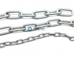 Цепь DIN 763 дл.зв. оц. 3  ( 60 м/бух) -  магазин крепежа «ТАТМЕТИЗ»