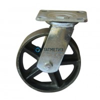 Колесо чугунное поворотное SCds 125 RX -  магазин крепежа «ТАТМЕТИЗ»