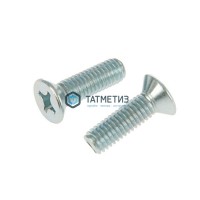 Винт потай DIN 965 оц 6х  8  (2000 шт/уп) SR -  магазин крепежа «ТАТМЕТИЗ»