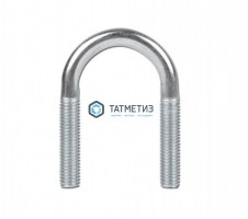Хомут U-образный d 30 (3/4 ) М6  СК -  магазин крепежа «ТАТМЕТИЗ»