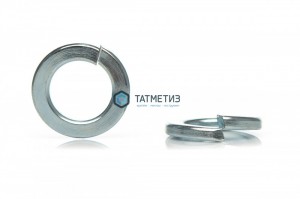 Шайба гроверная DIN 127, оц М24  (уп 25кг / 940шт)* МС -  магазин крепежа «ТАТМЕТИЗ»