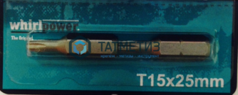 Бита TORX 15- 25, WP, магнит. | «ТАТМЕТИЗ» Бита TORX 15- 25, WP, магнит. - магазин крепежа «ТАТМЕТИЗ»