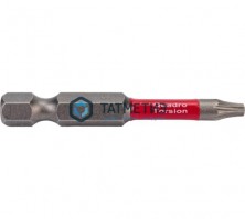 Бита TORX 10- 50, магнит, S2 "Quadro Torsion" (10 шт/уп) | «ТАТМЕТИЗ» Бита TORX 10- 50, магнит, S2 "Quadro Torsion" (10 шт/уп) - магазин крепежа «ТАТМЕТИЗ»