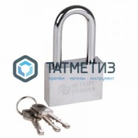 Замок навесной 40мм, длинная дужка, серия сталь 4 СЕЗОНА -  магазин крепежа «ТАТМЕТИЗ»