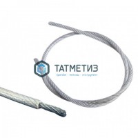 Трос с ПВХ стальной оц. 5-4  (200 м/бух) МС -  магазин крепежа «ТАТМЕТИЗ»