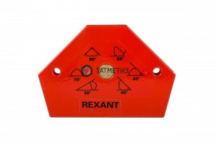 Магнитный угольник-держатель для сварки на 6 углов усилие 11,3 кг REXANT -  магазин крепежа «ТАТМЕТИЗ»
