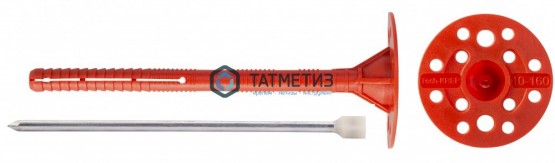 Дюбель д/изоляции IZL-T 10х220  (400 шт/уп) ТК -  магазин крепежа «ТАТМЕТИЗ»
