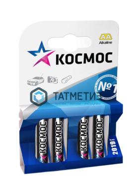 Батарейка алкалиновая тип ААА КОСМОС | «ТАТМЕТИЗ» Батарейка алкалиновая тип ААА КОСМОС - магазин крепежа «ТАТМЕТИЗ»