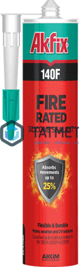 Герметик огнестойкий силиконовый Akfix 140F 310мл | «ТАТМЕТИЗ» Герметик огнестойкий силиконовый Akfix 140F 310мл - магазин крепежа «ТАТМЕТИЗ»