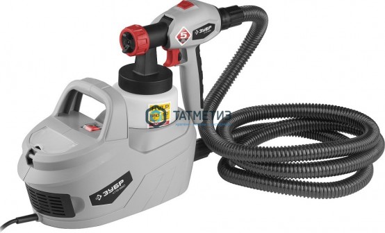 Краскопульт электрич, ЗУБР КПЭ-650, HVLP, 0.8л, 0-700мл/мин, вязкость краски 60 DIN/сек, сопло 1.8мм | «ТАТМЕТИЗ» Краскопульт электрич, ЗУБР КПЭ-650, HVLP, 0.8л, 0-700мл/мин, вязкость краски 60 DIN/сек, сопло 1.8мм - магазин крепежа «ТАТМЕТИЗ»