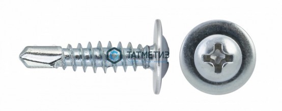 Саморез п/ш сверло 4,2х57 (уп 15 кг / 3000 шт)* МС | «ТАТМЕТИЗ» Саморез п/ш сверло 4,2х57 (уп 15 кг / 3000 шт)* МС - магазин крепежа «ТАТМЕТИЗ»