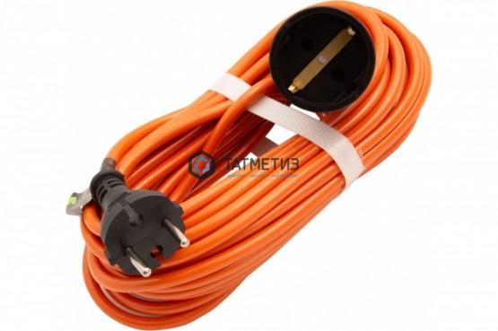 Удлинитель силовой 1х10м, б/з, ПВС,10м,1200 Вт (6А), тип УХз6 // Сибртех | «ТАТМЕТИЗ» Удлинитель силовой 1х10м, б/з, ПВС,10м,1200 Вт (6А), тип УХз6 // Сибртех - магазин крепежа «ТАТМЕТИЗ»