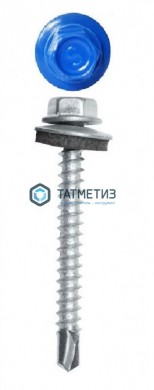 Саморез окраш.кров. 4,8х50 (51) /5005/ (150 шт/уп) ТК | «ТАТМЕТИЗ» Саморез окраш.кров. 4,8х50 (51) /5005/ (150 шт/уп) ТК - магазин крепежа «ТАТМЕТИЗ»