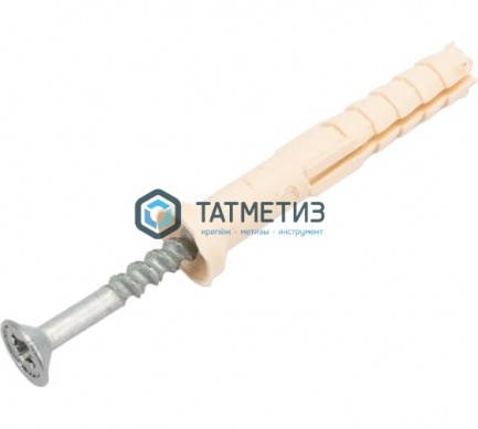Дюбель-гвоздь  6х40 потай (2000 шт/уп) ТК нейлон -  магазин крепежа «ТАТМЕТИЗ»