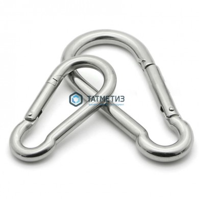 Карабин DIN 5299C 5 | «ТАТМЕТИЗ» Карабин DIN 5299C 5 - магазин крепежа «ТАТМЕТИЗ»