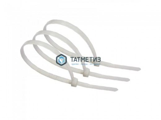 Хомут-стяжка нейлон 200 х 3,0 (100 шт/уп) ТК | «ТАТМЕТИЗ» Хомут-стяжка нейлон 200 х 3,0 (100 шт/уп) ТК - магазин крепежа «ТАТМЕТИЗ»