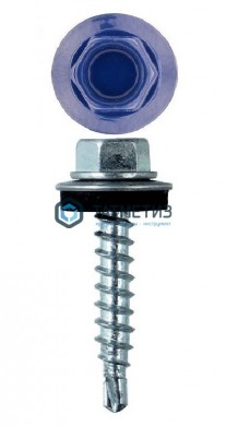 Саморез окраш.кров. 4,8х29 /5002/ DAXMER MS (10х250) | «ТАТМЕТИЗ» Саморез окраш.кров. 4,8х29 /5002/ DAXMER MS (10х250) - магазин крепежа «ТАТМЕТИЗ»