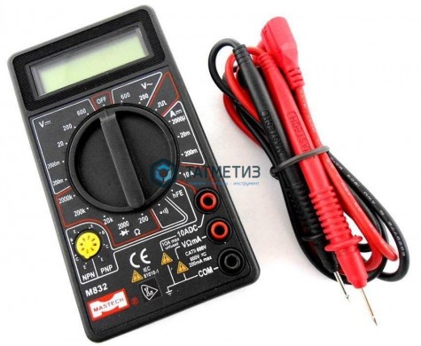 Мультиметр портативный М832 Proconnect | «ТАТМЕТИЗ» Мультиметр портативный М832 Proconnect - магазин крепежа «ТАТМЕТИЗ»