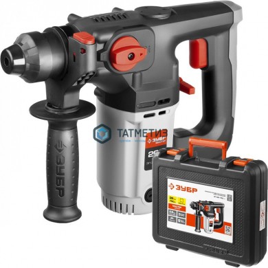 Перфоратор ЗУБР Профессионал SDS-plus, горизонт., 2,6 Дж, 0-1100 об/мин, 750Вт, кейс | «ТАТМЕТИЗ» Перфоратор ЗУБР Профессионал SDS-plus, горизонт., 2,6 Дж, 0-1100 об/мин, 750Вт, кейс - магазин крепежа «ТАТМЕТИЗ»