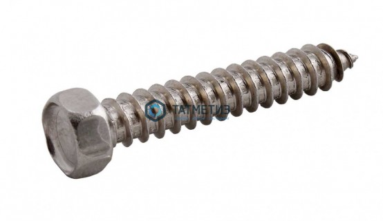 Саморез шестигр/гл. ДИН 7976 А2 C 4,8X60 | «ТАТМЕТИЗ» Саморез шестигр/гл. ДИН 7976 А2 C 4,8X60 - магазин крепежа «ТАТМЕТИЗ»