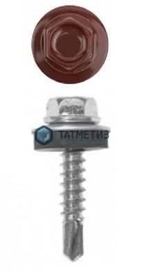 Саморез окраш.кров. 5,5х19 /3009/ DAXMER M (10х250) | «ТАТМЕТИЗ» Саморез окраш.кров. 5,5х19 /3009/ DAXMER M (10х250) - магазин крепежа «ТАТМЕТИЗ»