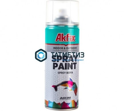 Краска аэроз. КРЕМОВАЯ глянц. RAL1015 400Ml Gw.380Gr (6) Akfix | «ТАТМЕТИЗ» Краска аэроз. КРЕМОВАЯ глянц. RAL1015 400Ml Gw.380Gr (6) Akfix - магазин крепежа «ТАТМЕТИЗ»