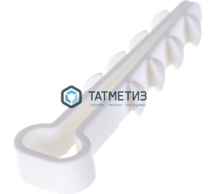 Дюбель-хомут для кабеля нейлон 6х12 бел. под плоский (100 шт/уп) | «ТАТМЕТИЗ» Дюбель-хомут для кабеля нейлон 6х12 бел. под плоский (100 шт/уп) - магазин крепежа «ТАТМЕТИЗ»