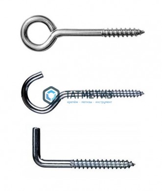 Шуруп-полукольцо 6х60 | «ТАТМЕТИЗ» Шуруп-полукольцо 6х60 - магазин крепежа «ТАТМЕТИЗ»
