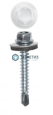 Саморез окраш.кров. 4,8х35 /9003/ DAXMER MS (10х250) | «ТАТМЕТИЗ» Саморез окраш.кров. 4,8х35 /9003/ DAXMER MS (10х250) - магазин крепежа «ТАТМЕТИЗ»