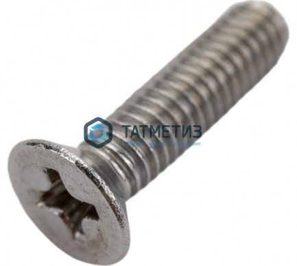 Винт потай DIN 965 А2 М 4х10 | «ТАТМЕТИЗ» Винт потай DIN 965 А2 М 4х10 - магазин крепежа «ТАТМЕТИЗ»