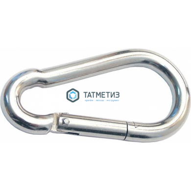Карабин DIN 5299C 3 мм А4 | «ТАТМЕТИЗ» Карабин DIN 5299C 3 мм А4 - магазин крепежа «ТАТМЕТИЗ»