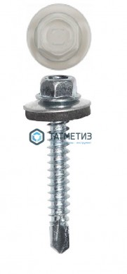 Саморез окраш.кров. 4,8х35 /9002/ DAXMER MS (10х250) | «ТАТМЕТИЗ» Саморез окраш.кров. 4,8х35 /9002/ DAXMER MS (10х250) - магазин крепежа «ТАТМЕТИЗ»