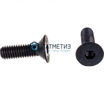 Винт DIN 7991/ISO 10642  М 4 х 12 (10.9)  с потай головкой и внутр.шестигранником -  магазин крепежа «ТАТМЕТИЗ»