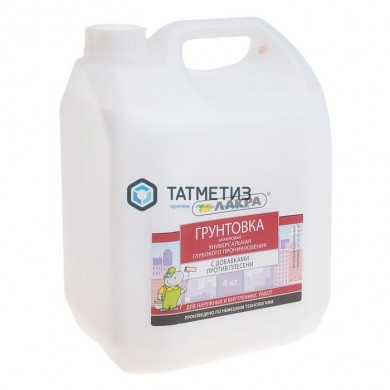 Грунт Универсальный 4 кг-./4 ЛАКРА | «ТАТМЕТИЗ» Грунт Универсальный 4 кг-./4 ЛАКРА - магазин крепежа «ТАТМЕТИЗ»